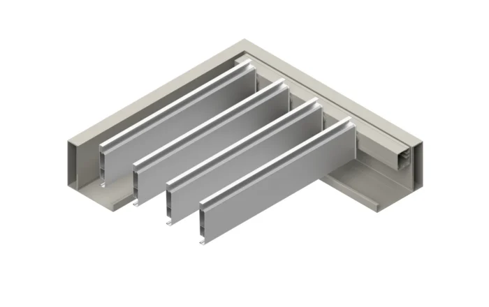 180/30 Slimline Roof BLADES OPENING