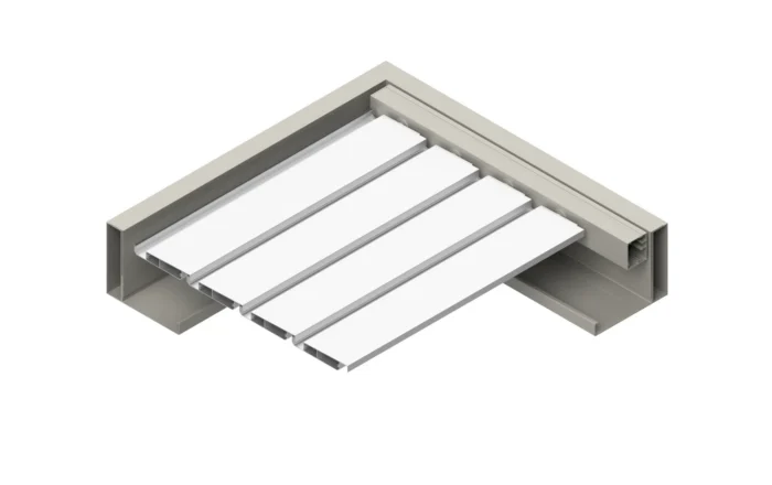 180/30 Slimline Roof BLADES CLOSED
