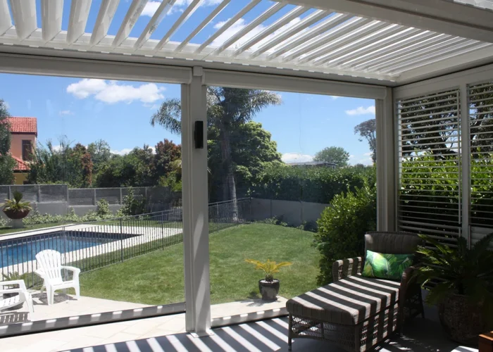 Retractable Louvered Pergolas
