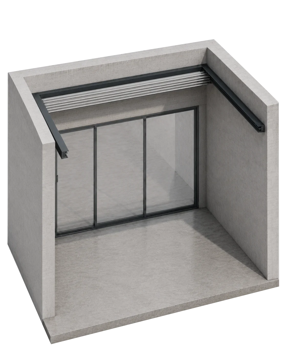 Cantilevered Frame